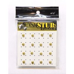 E-ST35-GL [爪スタッズ ドーム型 ゴールドカラー 5mm 16個入り]