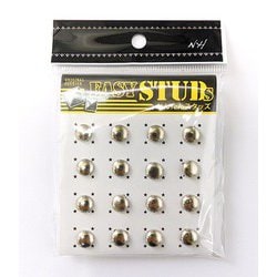 E-ST01-SL [爪スタッズ ドーム型 シルバーカラー 9mm 16個入り]