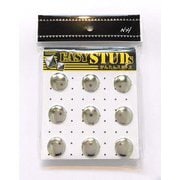 E-ST18-SL [爪スタッズ ドーム型 シルバーカラー 15mm 9個入り]