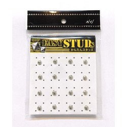 E-ST35-SL [爪スタッズ ドーム型 シルバーカラー 5mm 16個入り]