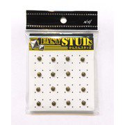 E-ST35-AG [爪スタッズ ドーム型 アンティークゴールドカラー 5mm 16個入り]