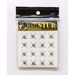 E-ST36-SL [爪スタッズ ドーム型 シルバーカラー 7mm 16個入り]
