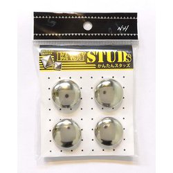 E-ST45-SL [爪スタッズ ドーム型 シルバーカラー 25mm 4個入り]