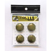 E-ST45-AG [爪スタッズ ドーム型 アンティークゴールドカラー 25mm 4個入り]