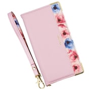 BL-IP14PM-02PK [iPhone 14 Pro Max 用 ケース 手帳型 ブルーミー スマホケース フラワー ピンク]