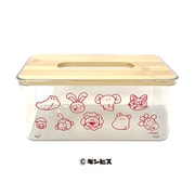 たべっ子どうぶつ クリアティッシュケース フェイス [キャラクターグッズ]
