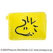 キャラクターグッズ PEANUTS ピーナッツ ミニティッシュポーチ付きパスケース ウッドストック