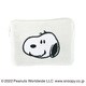 キャラクターグッズ PEANUTS ピーナッツ ミニティッシュポーチ付きパスケース スヌーピー