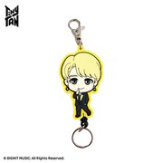 TinyTAN Butter ラバーリールキーホルダー Jimin [キャラクターグッズ]