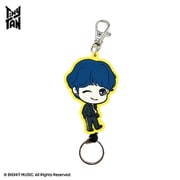 TinyTAN Butter ラバーリールキーホルダー SUGA [キャラクターグッズ]