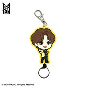 TinyTAN Butter ラバーリールキーホルダー V [キャラクターグッズ]