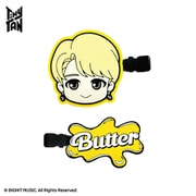 キャラクターグッズ TinyTAN Butter ラバー前髪クリップ Jimin