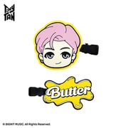 キャラクターグッズ TinyTAN Butter ラバー前髪クリップ RM
