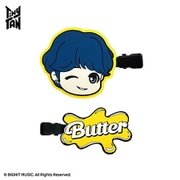 キャラクターグッズ TinyTAN Butter ラバー前髪クリップ SUGA