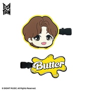 キャラクターグッズ TinyTAN Butter ラバー前髪クリップ V