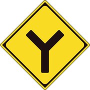 894-33B [ユニット 警戒標識（201-D）Y型道路交差点]