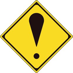 894-49B [ユニット 警戒標識（215）その他の危険]