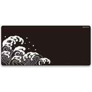 Aqua Control Plus Wave Night XXL ゲーミングマウスパッド 900×400mm ブラック AQPLUSWAVENTXXL
