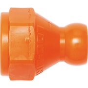LOC-LINE 3/8"SAEフレアナットアダプター×4ケ(1/4"システム) NL41412