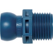 LOC-LINE 1/2"BSPTコネクター×50本(1/2"システム) NL59877