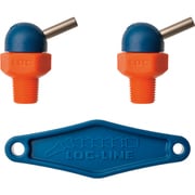 LOC-LINE 1/8"CT,HPTノズルΦ1.6mm×12.7mmねじ付×2ケ NL72012