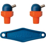 LOC-LINE 1/8"CT,HPTノズルΦ3.0mm×6.4mmねじ付×2ケ NL72019