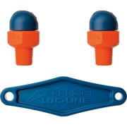 LOC-LINE 1/8"CT,HPTノズルΦ4.1mm×0mmねじ付×2ケ NL72022