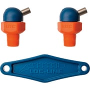LOC-LINE 1/8"CT,HPTノズルΦ4.1mm×6.4mmねじ付×2ケ NL72023