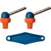 LOC-LINE 1/8"CT,HPTノズルΦ4.1mm×31.8mmねじ付×2ケ NL72025