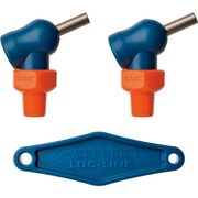 LOC-LINE 1/8"XR,HPTノズルΦ4.1mm×12.7mmねじ付×2ケ NL72054