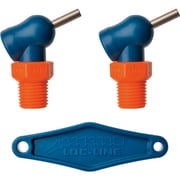 LOC-LINE 1/4"XR,HPTノズルΦ3.0mm×12.7mmねじ付×2ケ NL72090