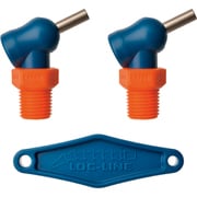 LOC-LINE 1/4"XR,HPTノズルΦ4.1mm×12.7mmねじ付×2ケ NL72094