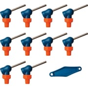 LOC-LINE 1/8"XR HPTノズル φ3.0x31.8mm ねじ付 x10ケ NL79051