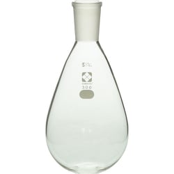 005400-24300 [SIBATA 共通摺合平底なす形フラスコ 300mL]