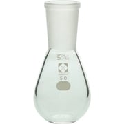 005400-2450 [SIBATA 共通摺合平底なす形フラスコ 50mL]