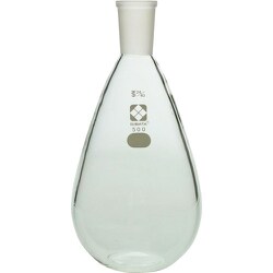 005400-24500 [SIBATA 共通摺合平底なす形フラスコ 500mL]