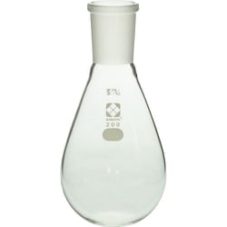 005400-29200 [SIBATA 共通摺合平底なす形フラスコ 200mL]