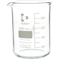 010060-1000A [SIBATA スーパー肉厚ビーカー 1L （10個入）]