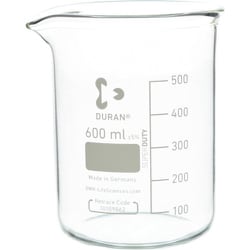 010060-600A [SIBATA スーパー肉厚ビーカー 600mL （10個入）]