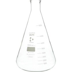 010610-5000 [SIBATA スーパー肉厚三角フラスコ 5L]