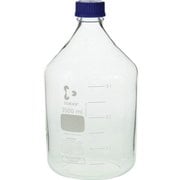 017200-3500 [SIBATA ねじ口びん（メジュームびん） 青キャップ付 3.5L]