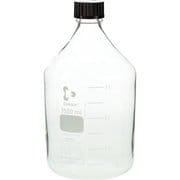 017200-35001 [SIBATA ねじ口びん（メジュームびん） 赤キャップ付 3.5L]