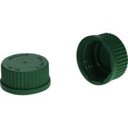 017200-4512A [SIBATA ねじ口びん緑キャップ GL-45 （10個入）]