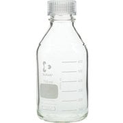017200-7503A [SIBATA ねじ口びん（メジュームびん）透明キャップ付 750mL（10個入）]