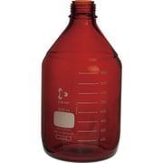 017210-200041 [SIBATA ねじ口びん（メジュームびん） 茶褐色 びんのみ 2L]