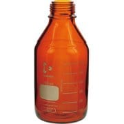 017210-7504A [SIBATA ねじ口びん（メジュームびん）茶褐色 びんのみ750mL（10個入）]