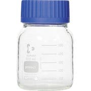 017250-0500A [SIBATA ねじ口びん広口セーフティコート 青キャップ付500mL（10個入）]