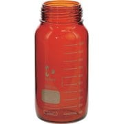 017250-110005A [SIBATA ねじ口びん 広口 茶褐色 びんのみ 1L （10個入）]