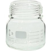 017250-2505A [SIBATA ねじ口びん 広口 びんのみ 250mL （10個入）]