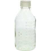017260-1000A [SIBATA プレミアムボトル（メジュームびん） 白キャップ付 1L（10個入）]